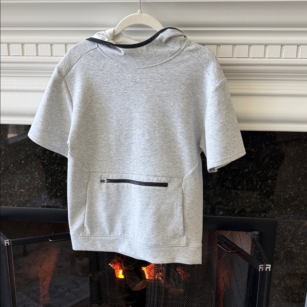 DSG Gray Kids Hoodie with Black Accents